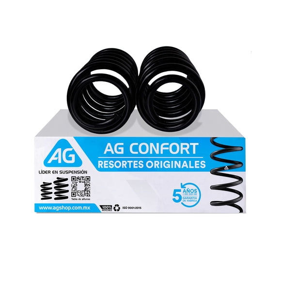 Resortes Originales AG Confort Honda Civic 2006-2011 Par Trasero