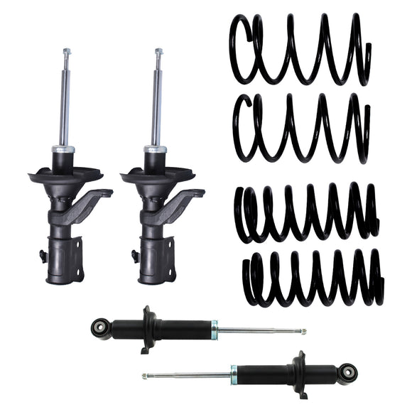 Kit Original Resortes y Amortiguadores Honda Civic 2001-2002 Kit 8 Piezas