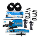 Kit Original Resortes y Amortiguadores Honda Civic 2001-2002 Kit 8 Piezas-1