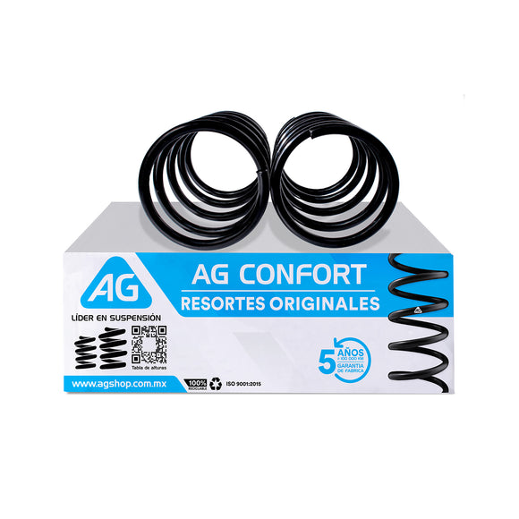 Resortes Originales Ag Confort Honda Civic 01-05 Par Delantero