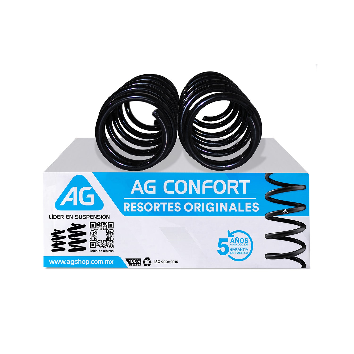 Resortes Ag Confort Hyundai Grand i10 2015-2023 delanteros