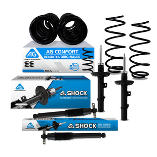 Kit Original Resortes y Amortiguadores Honda Odyssey 2018-2019 8 Piezas Del y Tras