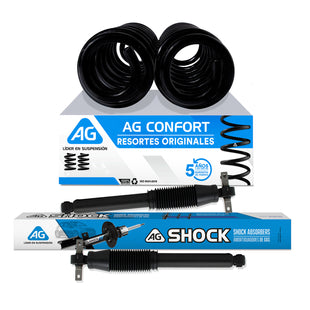 Kit Original Resortes y Amortiguadores Honda Odyssey 2018-2019 4 Piezas Tras