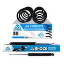 Kit Original Resortes y Amortiguadores Honda HRV 2015-2020 4 Piezas Traseras-1