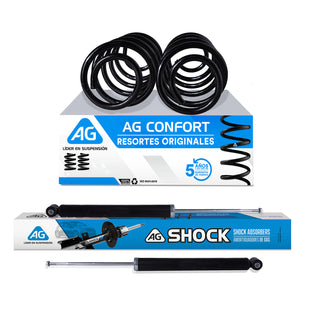 Kit Original Resortes y Amortiguadores Honda HRV 2015-2020 4 Piezas Traseras