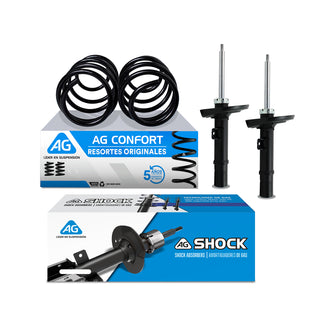 Kit Original Resortes y Amortiguadores Honda Civic Sedán (Décima y onceava generación) (Excepto Turbo i-Style  y Type R) 2016-2021 4 Piezas Del