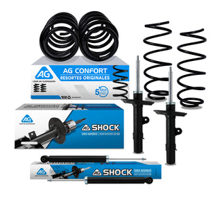 Kit Original Resortes y Amortiguadores Honda Accord 2018-2019 8 Piezas Del y Tras