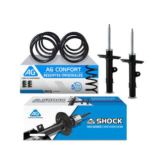 Kit Original Resortes y Amortiguadores Honda Accord 2018-2019 4 Piezas Del