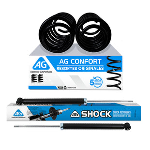 Kit Original Resortes y Amortiguadores Honda City 2014-2020 Traseros