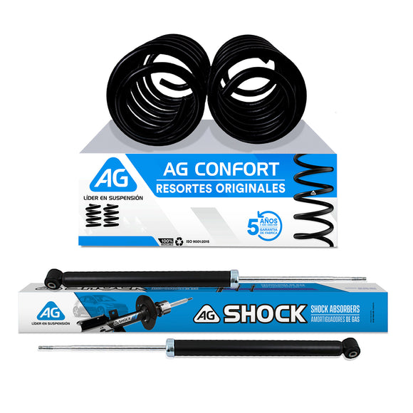 Kit Original Resortes y Amortiguadores Honda City 2014-2020 Traseros