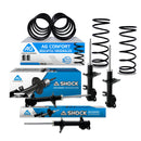 Kit Original Resortes y Amortiguadores Nissan Tsuru 3 92-17 8 Pz-1