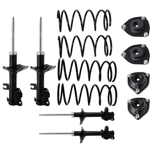 Kit Original Resortes, Amortiguadores y Bases Nissan Tsuru 3 1992-2017 12 piezas
