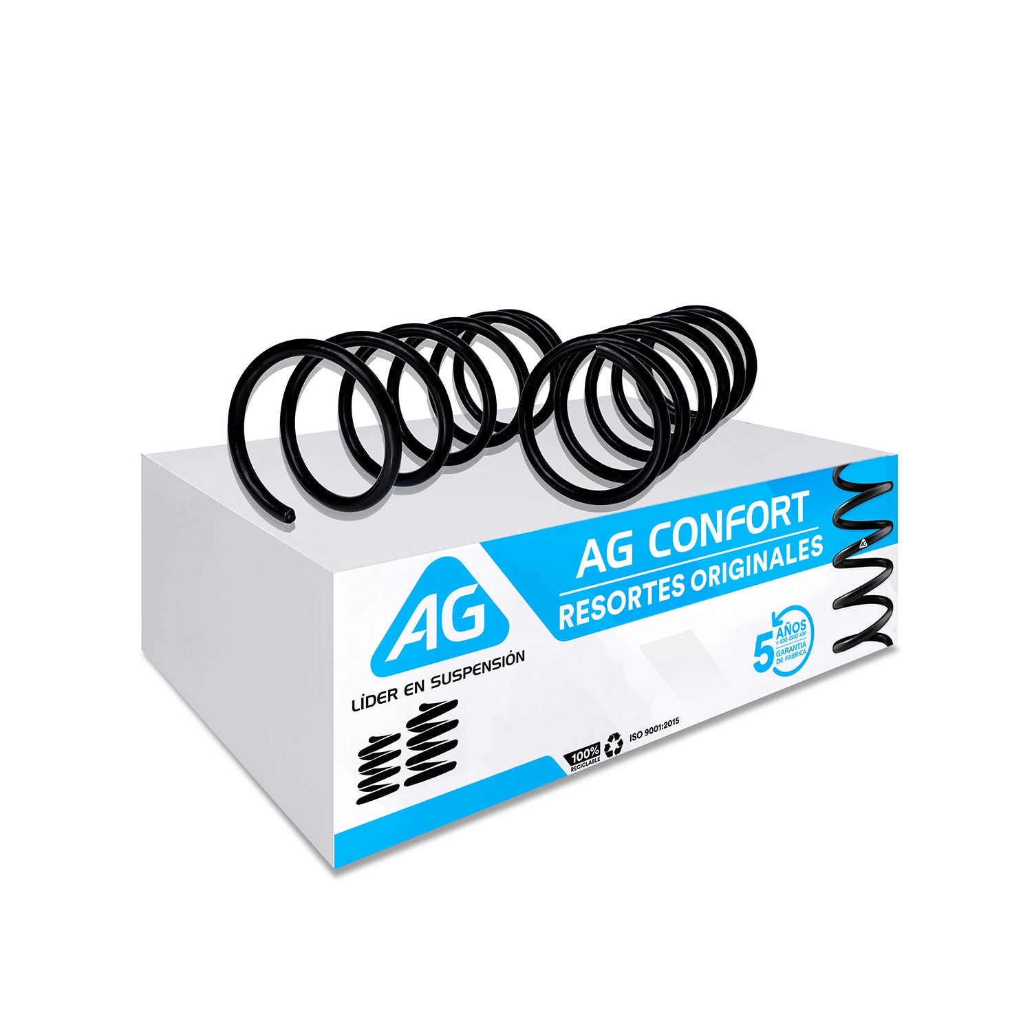 Resortes Originales Ag Confort Nissan Sentra (B14) 95-99 Par Delantero