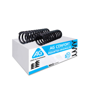 Resortes Originales AG Confort Nissan Sakura (Reforzado) 1982-1987 Par Trasero