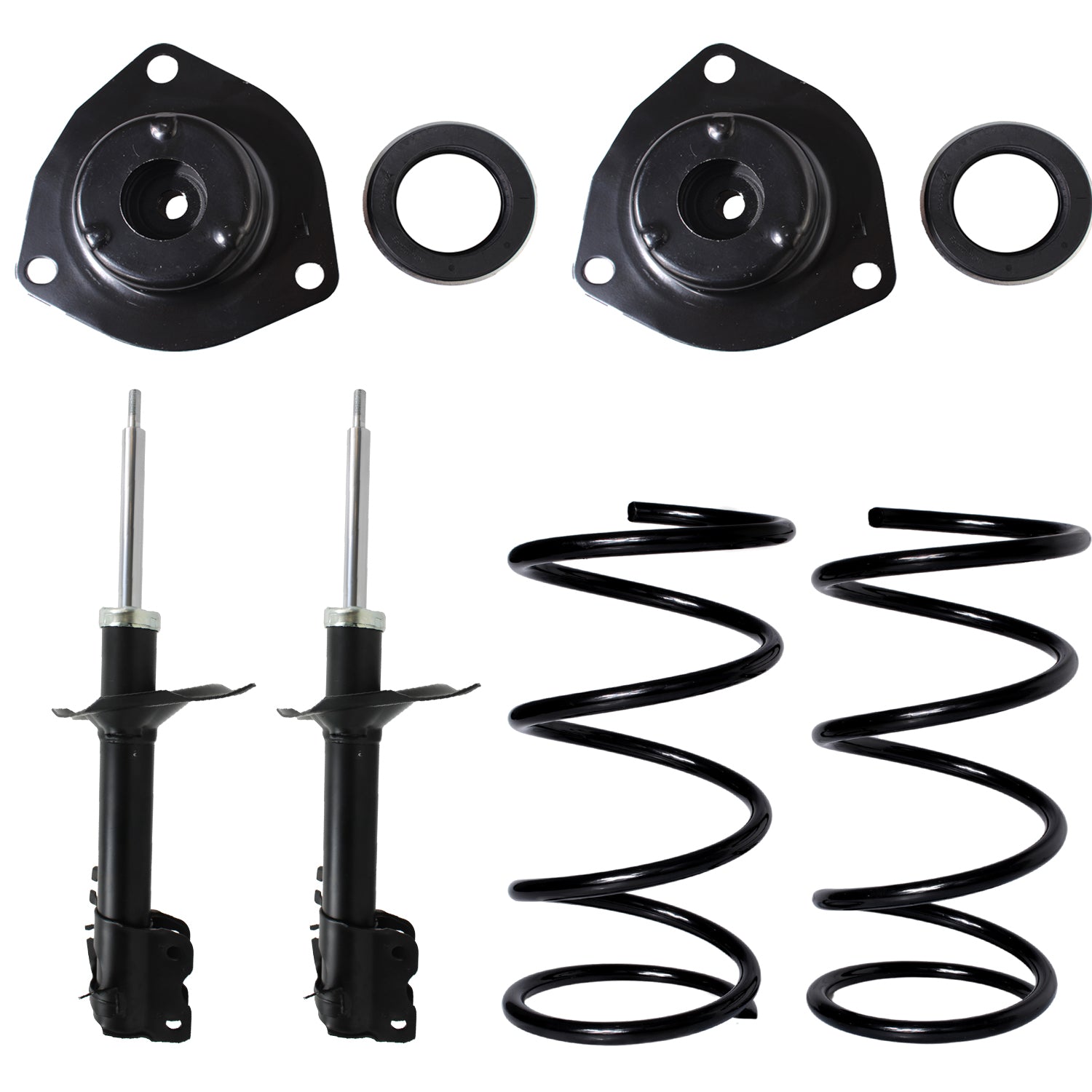 Kit Original Resortes, Amortiguadores y Bases Nissan X-Trail 2002-2007 Delantero