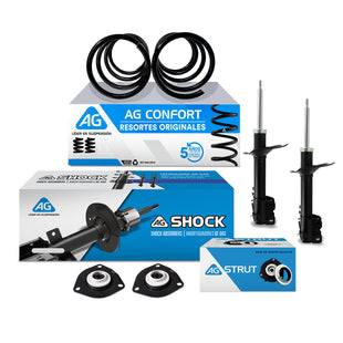 Kit Original Resortes, Amortiguadores y Bases Nissan X Trail 2002-2007 Delantero