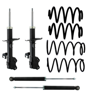 Resortes y Amortiguadores AG Nissan Tiida 2007-2018 Delanteros y Traseros