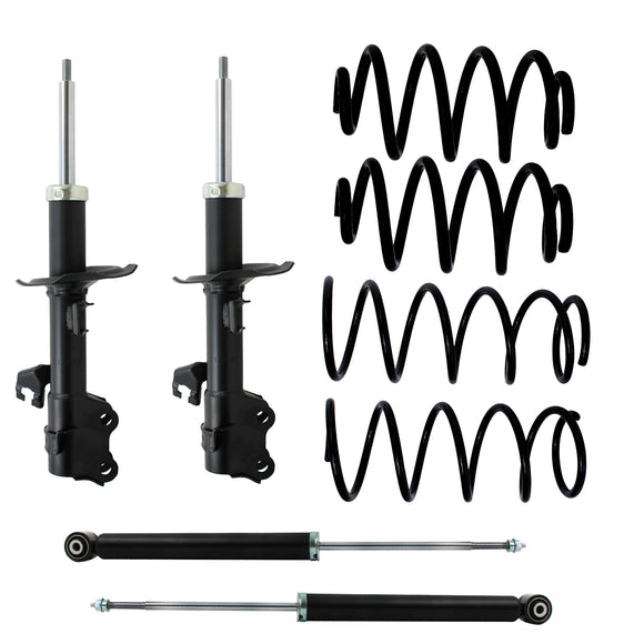 Resortes y Amortiguadores AG Nissan Tiida 2007-2018 Delanteros y Traseros