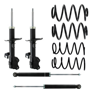 Amortiguadores Originales y Resortes AG Nissan Tiida 2007-2018 Delanteros y Traseros