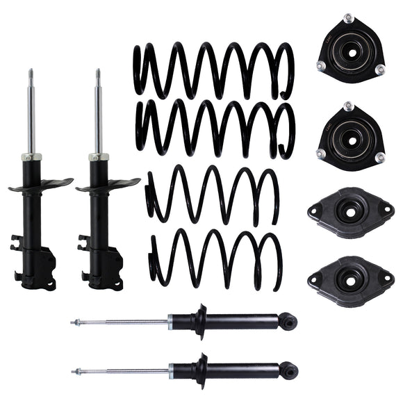 Kit Original Resortes, Amortiguadores y Bases Resorte Nissan Sentra 2001-2006 Kit