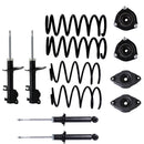 Kit Original Resortes, Amortiguadores y Bases Nissan Sentra 2000-2006 Kit 12 Piezas-2