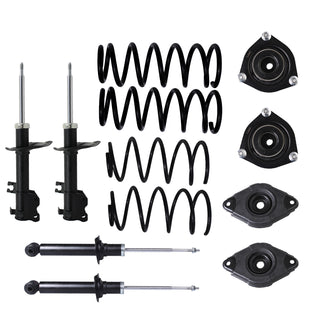 Kit Original Resortes, Amortiguadores y Bases Nissan Sentra 2000-2006 Kit 12 Piezas