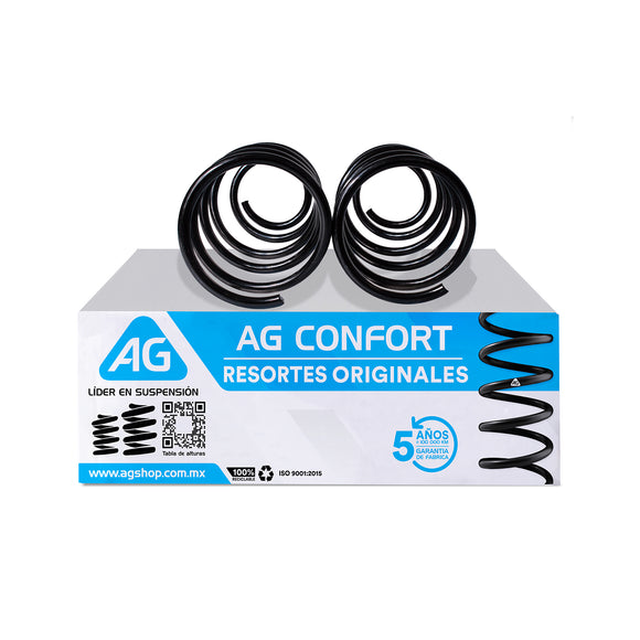 Resortes Originales AG Confort Nissan Sentra (B15) 2000-2006 Par Delantero