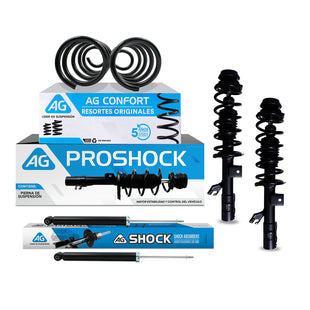 Combo de supensión original AG Nissan versa 2020-2025 Del y Tras