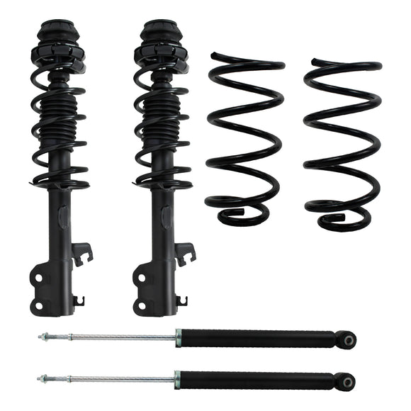 Resortes, Amortiguadores y Piernas AG Nissan Versa 2020-2025 Delanteros y Traseros