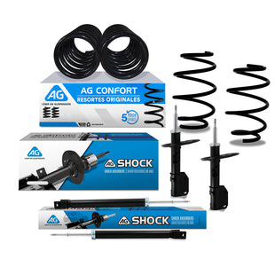 Kit Original Resortes y Amortiguadores Nissan Altima 2007-2012 8 piezas