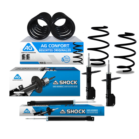 Kit Original Resortes y Amortiguadores Nissan Altima 2007-2012 8 piezas