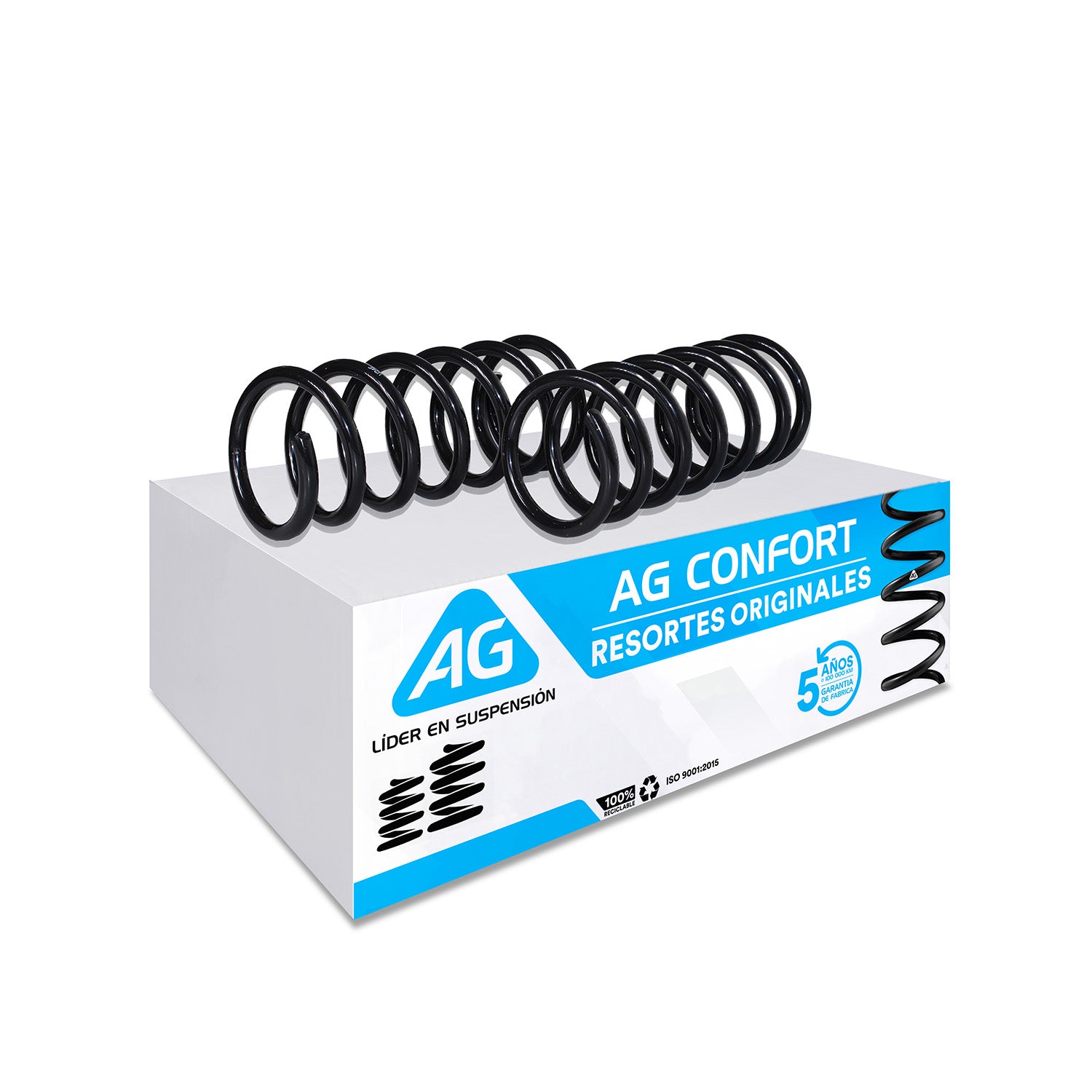 Resortes Originales Ag Confort Nissan Altima 07-12 Par Trasero