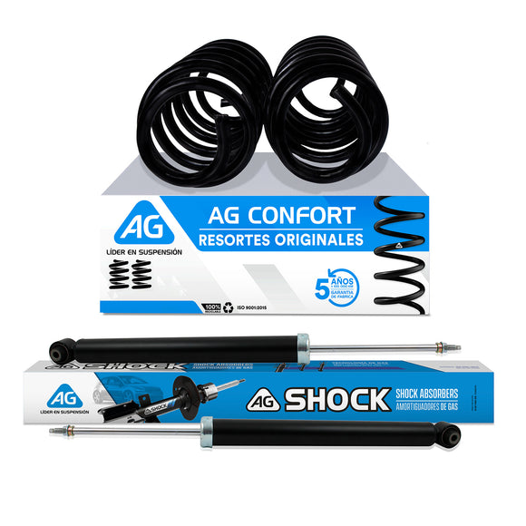 Kit Original Resortes y Amortiguadores Nissan Sentra 2020-2023 Traseros