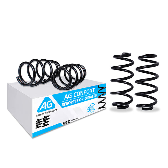 Resortes Originales AG Confort Nissan Xtrail (Tercera generación) 2014-2022 Delanteros y Traseros