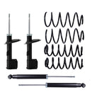 Resortes y Amortiguadores Ag Peugeot 307 2004-2010 Delanteros y Traseros-2