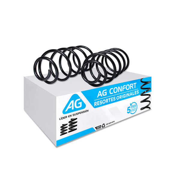 Resortes Originales AG Confort Peugeot 307 04-10 Par Delantero