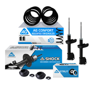 Kit Original Resortes, Amortiguadores y Bases Renault Kangoo 2004-2017 Delantero