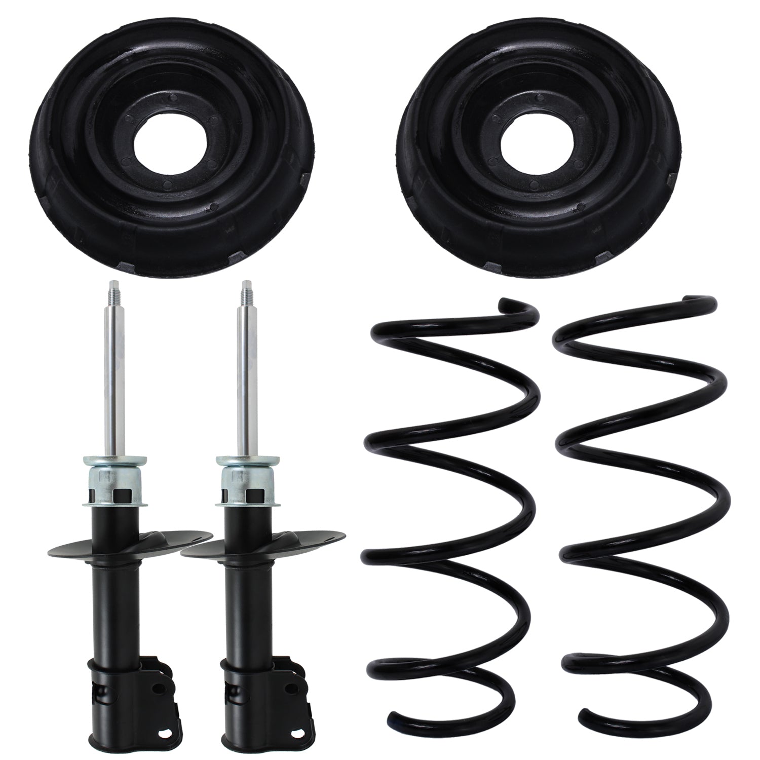 Kit Original Resortes, Amortiguadores y Bases Nissan Aprio 2008-2010 Delantero