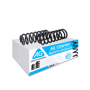 Resortes Originales AG Confort Nissan Aprio 2008-2012 Par Trasero