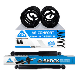 Kit Original Resortes y Amortiguadores Toyota Avanza 2012-2020 4 Piezas Tras