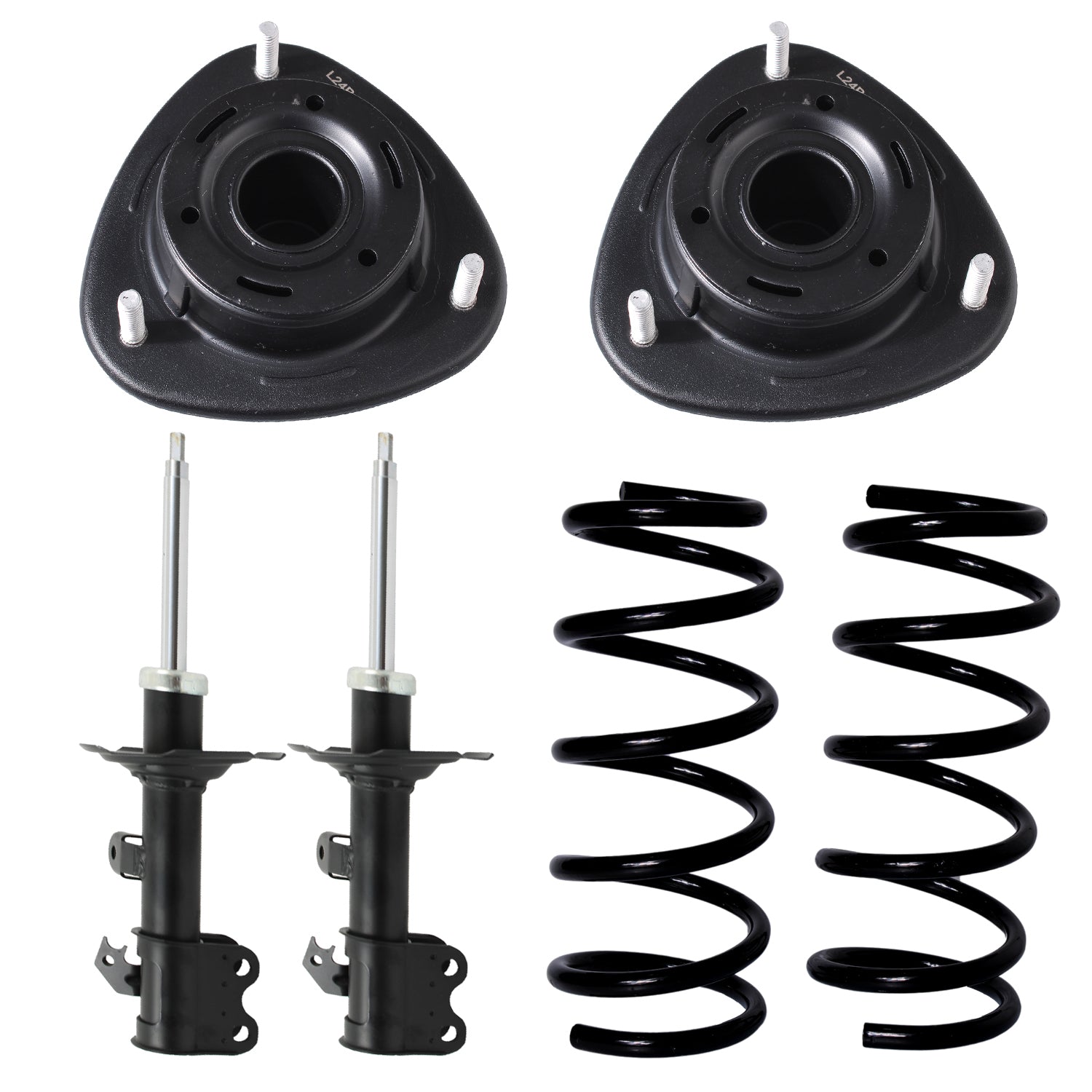 Kit Original Resortes, Amortiguadores y Bases Toyota Avanza 2011-2021 6 Piezas Del