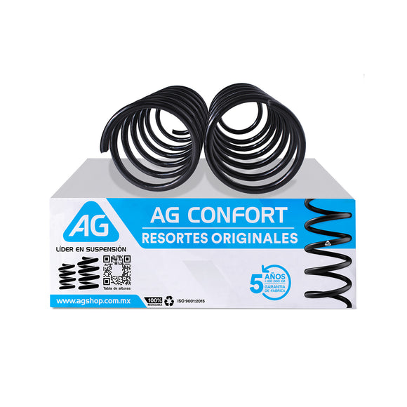 Resortes Originales Ag Confort Volkswagen Pointer Pickup 1996-2010 Par Delantero