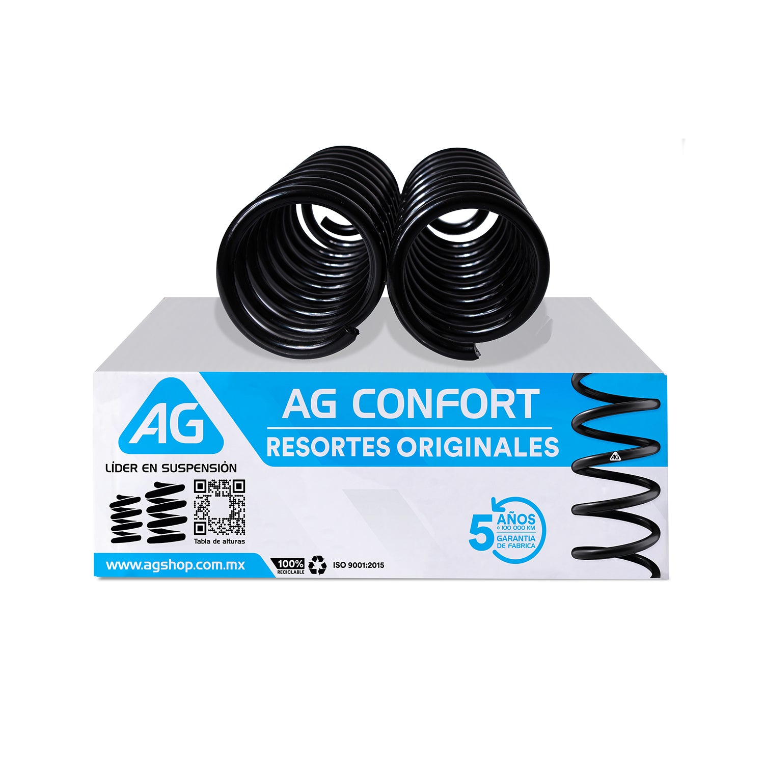 Resortes Originales Ag Confort Seat Cordoba 01-02 Par Trasero
