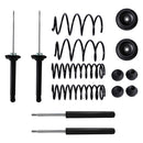 Kit Original Resortes, Amortiguadores y Bases Volkswagen Pointer 2000-2009 Delanteros y Traseros-1