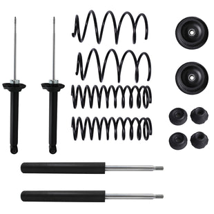 Kit Original Resortes, Amortiguadores y Bases Volkswagen Pointer 2000-2009 Delanteros y Traseros