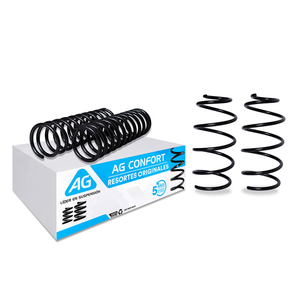 Resortes Originales Ag Confort Volkswagen Pointer 2000-2012 Kit 4 Piezas