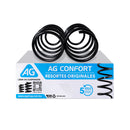 Resortes Originales Ag Confort Volkswagen Pointer 2000-2012 Delantero 2 Piezas-1