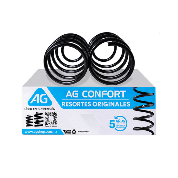 Resortes Originales Ag Confort Volkswagen Pointer 2000-2012 Delantero 2 Piezas