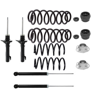 Kit Original Resortes, Amortiguadores y Bases Volkswagen Jetta A4 T Vr6 99-07 Kit 12 Piezas