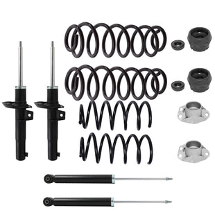 Kit Original Resortes, Amortiguadores y Bases Volkswagen Golf R32 V6 (2.0L) (Para Eje rígido trasero) 2008